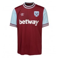 Maglia Calcio West Ham United Crysencio Summerville #7 Prima Divisa 2024-25 Manica Corta